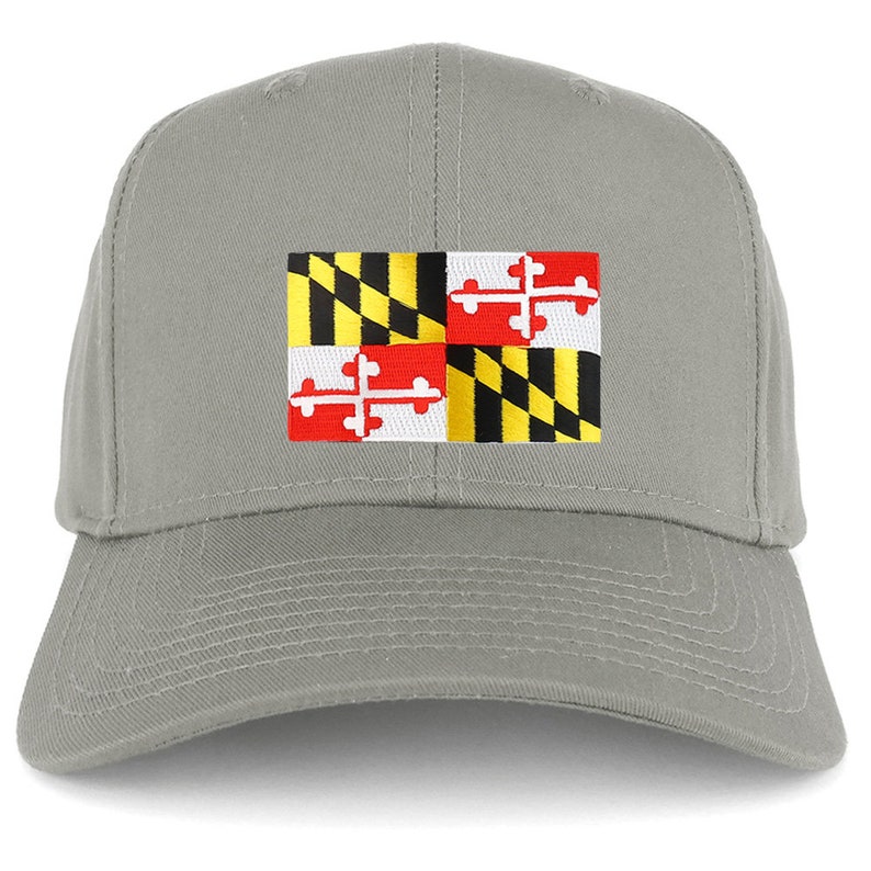 Nouveau Maryland State Flag Brodé Patch Réglable Casquette de baseball image 4