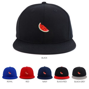 Watermelon Patch Youth Size Flatbill Snapback Baseball Cap