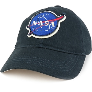 Officially Licensed NASA Insignia Emblem Cotton Low Profile Baseball Cap (U-CAP-NASA-01)