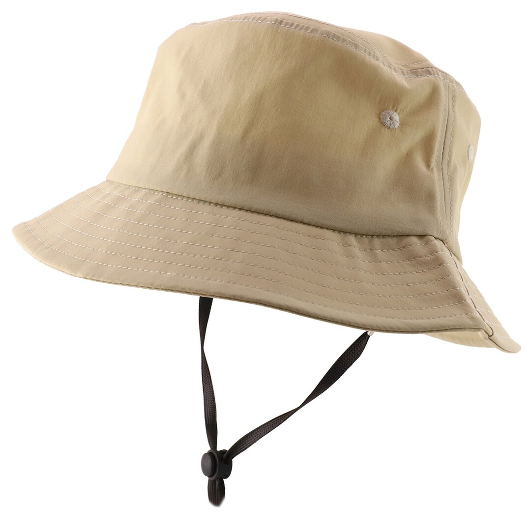 Oversized Waterproof Lightweight Fisherman Bucket Hat With Chin Cord - Etsy