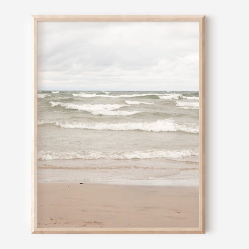 Wasaga Beach Print Beach Art Beach Prints Neutral Wall Art Etsy Canada