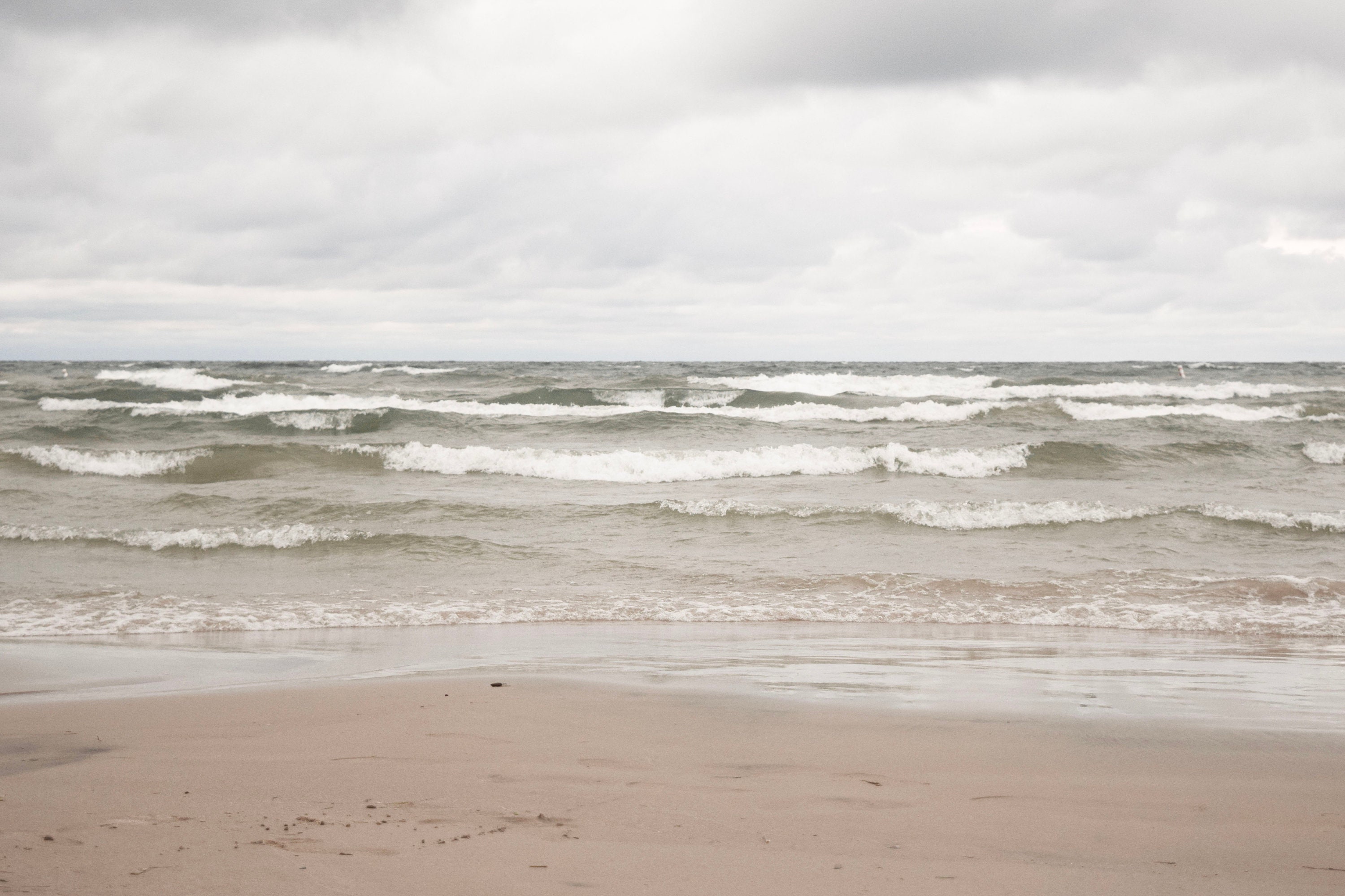 Wasaga Beach Print Beach Art Beach Prints Neutral Wall Art Etsy