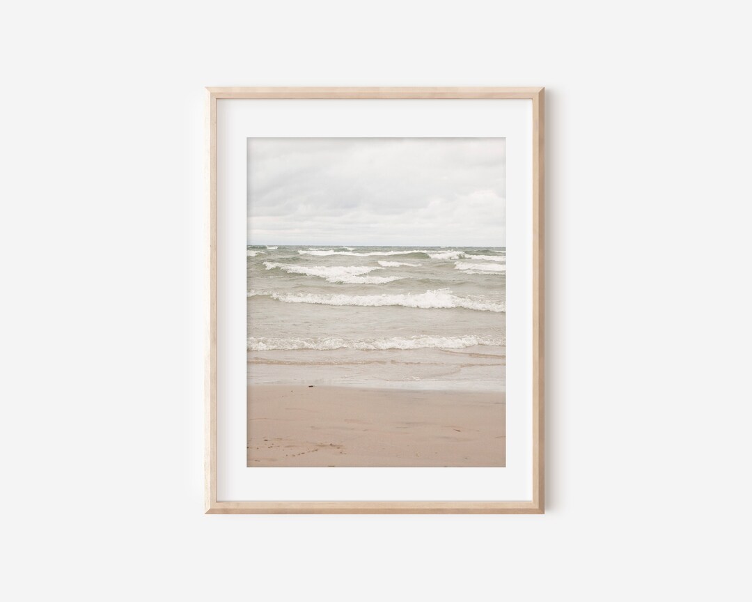 Wasaga Beach Print Beach Art Beach Prints Neutral Wall Art Etsy Canada