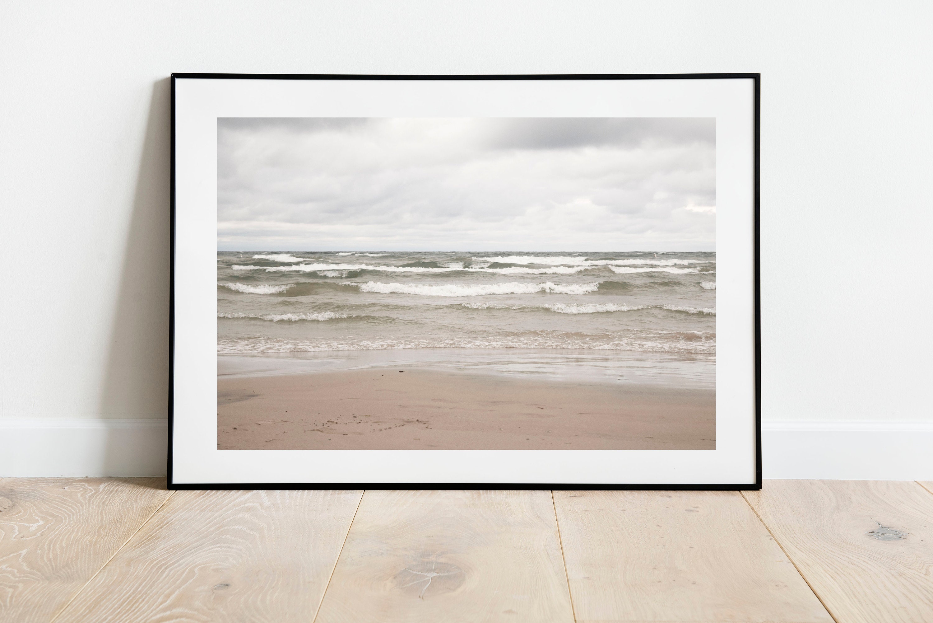 Wasaga Beach Print Beach Art Beach Prints Neutral Wall Art Etsy