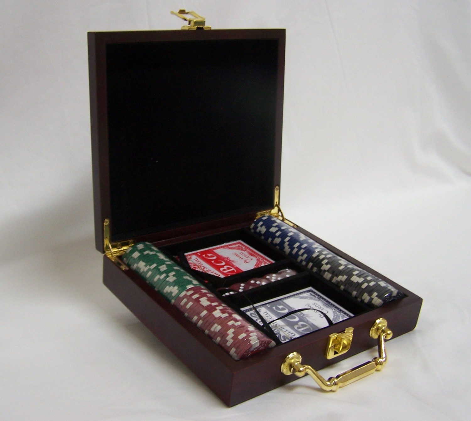 Personalized Poker Gift Set Engraved Poker Set Game Set Etsy