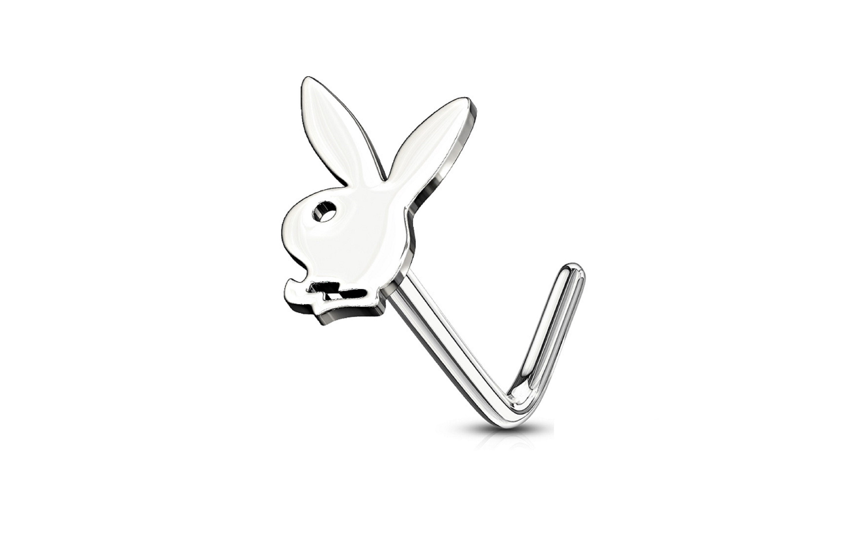 Nose L Bend Rings 20G 1/4" Body Jewelry