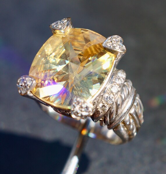 Judith ripka canary crystal ring sale