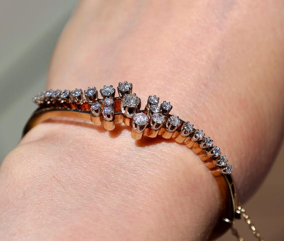 14K Solid Yellow Gold SOLID 2.05Cttw Natural Diam… - image 8