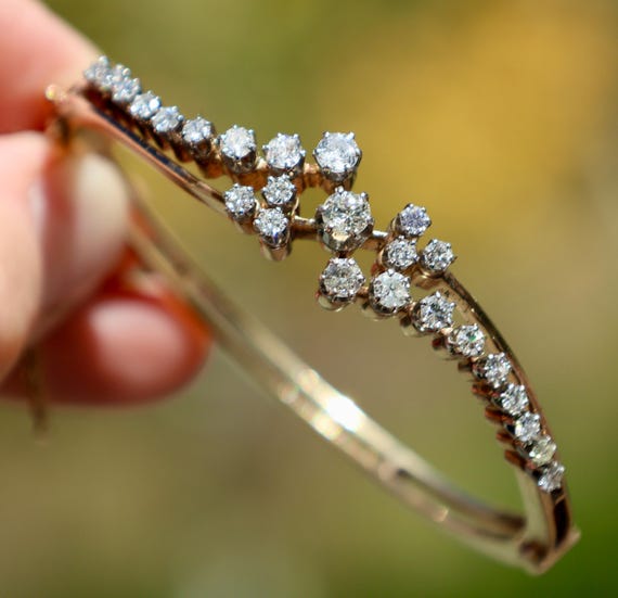 14K Solid Yellow Gold SOLID 2.05Cttw Natural Diam… - image 14