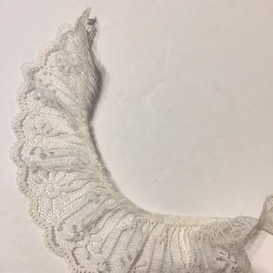 Gathered Cream Color Lace 2 Inch Wide