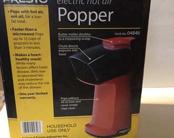 How to Use - Hamilton Beach Electric Hot Oil Popcorn Popper 