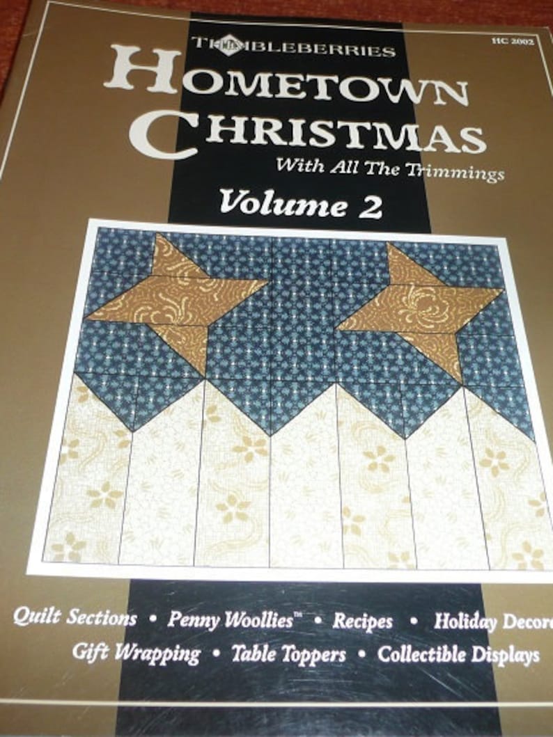 Christmas Street Countdown To Christmas Hometown Christmas Volume 2 Thimbleberries Quilt Patterns