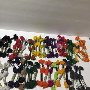 64 DMC Mouline Special Etoile Floss With Sparkle Assorted Colors