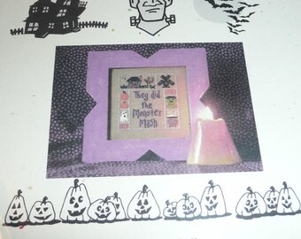 X-Appeal Monster Mash Cross Stitch Pattern