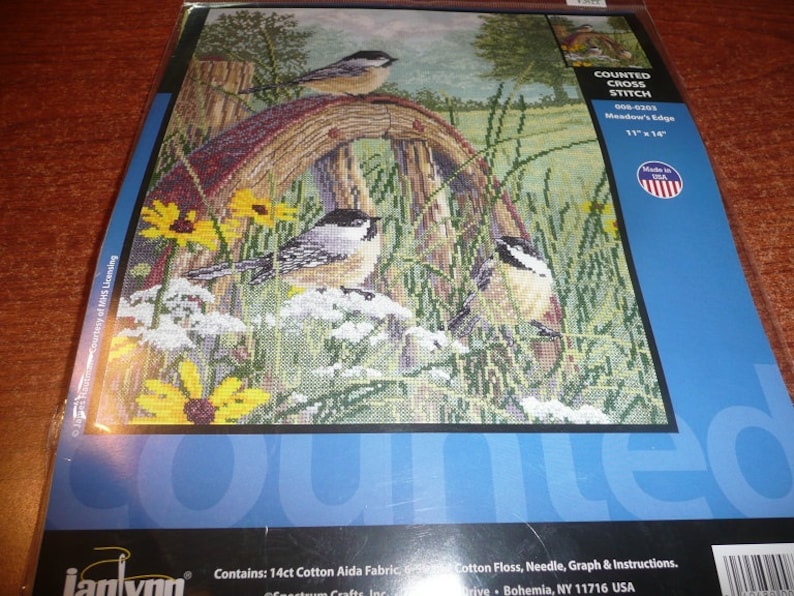 Janlynn Meadow/'s Edge Cross Stitch Kit