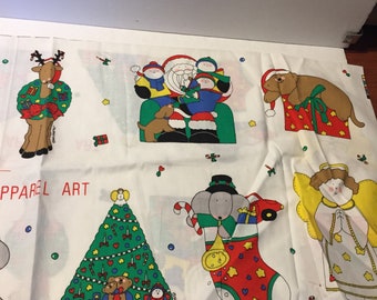 Sue Dream Christmas Fabric Apparel Art Appliques