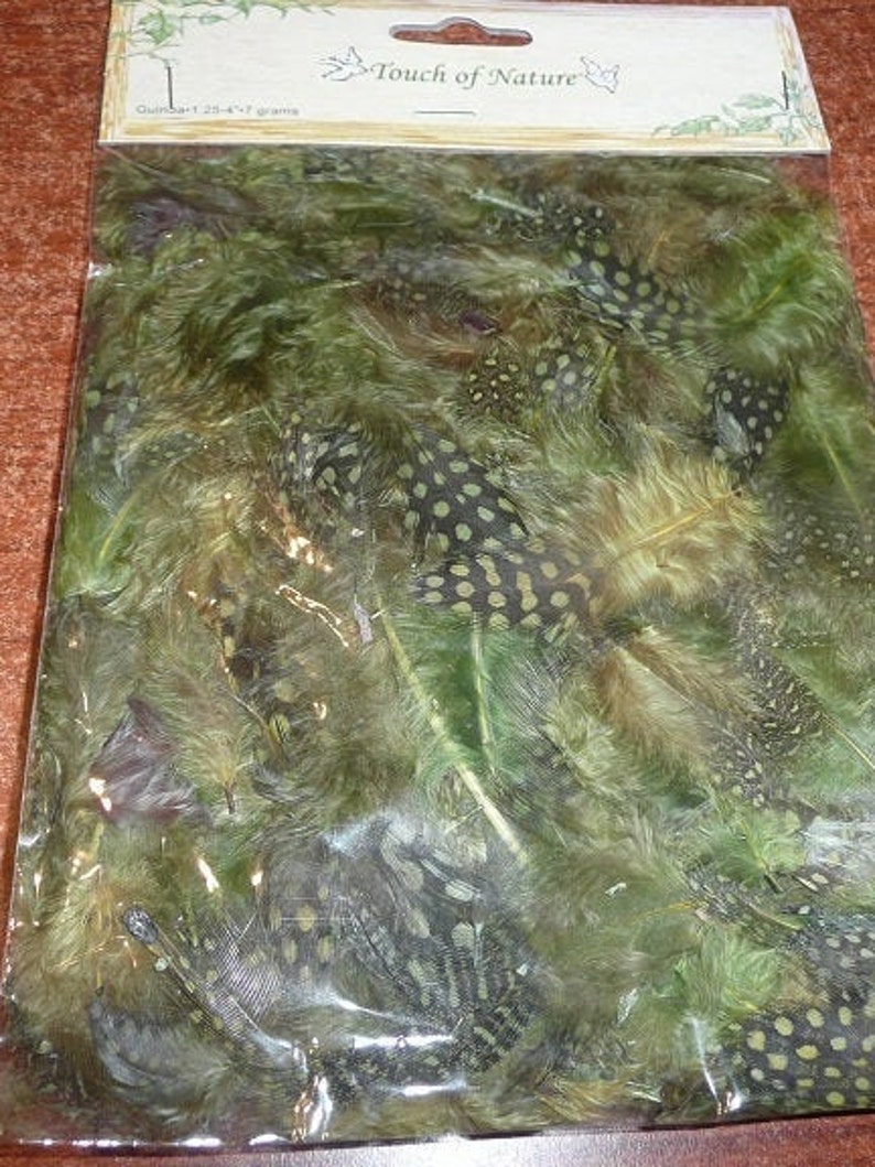 Touch Of Nature Guinea Feathers 1.25 To 4 Inch
