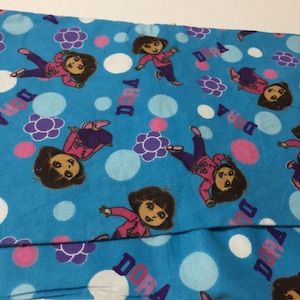 1 Yard Dora the Explorer Flannel Fabric