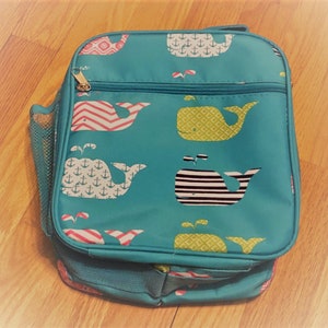 20% OFF SALE, Lunch Box, Personalized Lunch Bag, Girls Lunchbox, Boys Lunchbox,  Monogrammed Lunchbox, Kids Personalized Lunchbox
