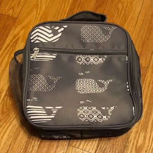 20% OFF SALE, Lunch Box, Personalized Lunch Bag, Girls Lunchbox, Boys Lunchbox,  Monogrammed Lunchbox, Kids Personalized Lunchbox