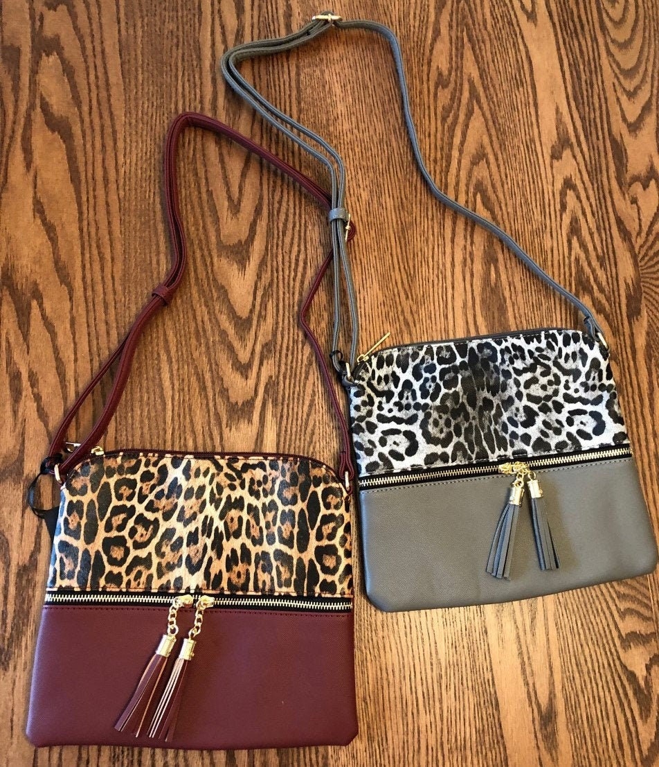 Womens Soft Leopard Print Cross Body Bag Fuzzy Shoulder Bag Clutch Purse  Casual Autumn And Winter Shopping Bag - Brown - Walmart.com