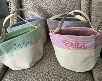 Personalized Easter Basket, Easter Basket, Monogram Easter Basket, Girls Easter Basket, Boys Easter Basket, Easter Baskets, Easter Bag