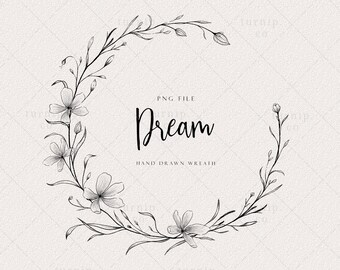 Free Free 219 Half Flower Wreath Svg SVG PNG EPS DXF File