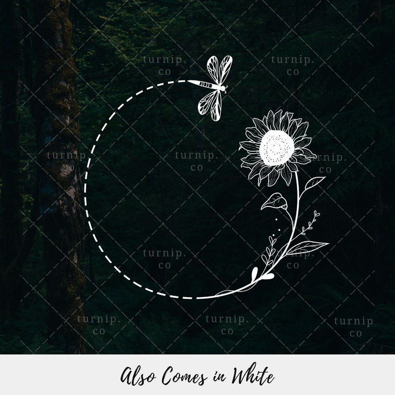 Free Free 286 Sunflower Half Leaf Wreath Svg SVG PNG EPS DXF File
