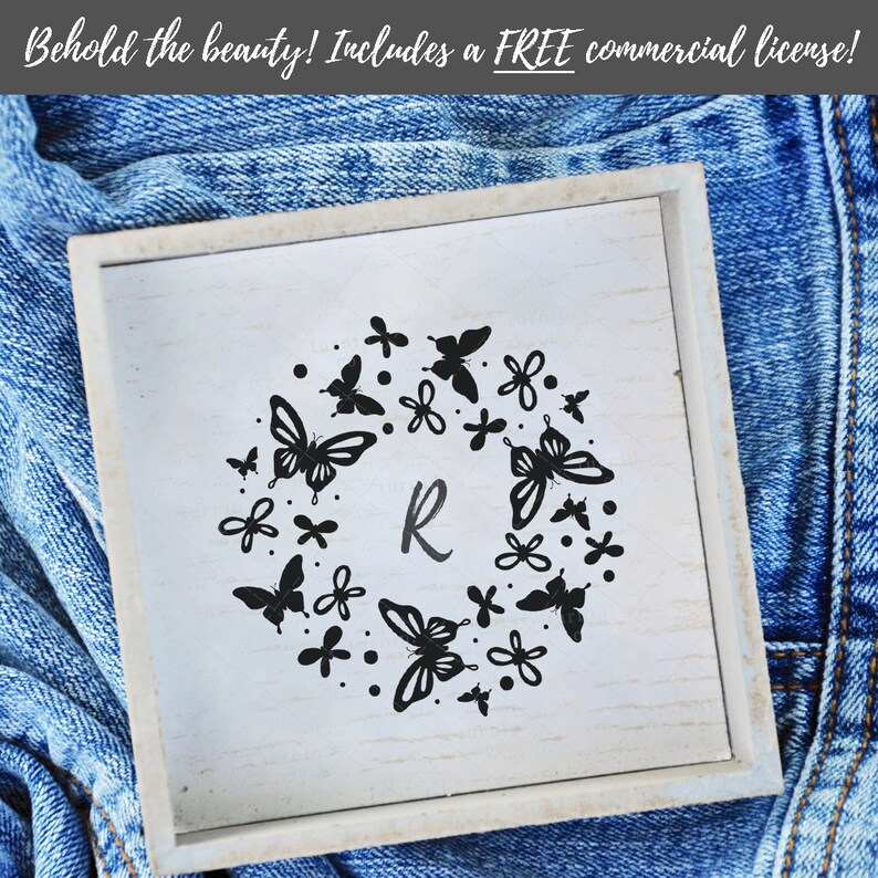 Free Free 206 Butterfly Circle Border Svg SVG PNG EPS DXF File