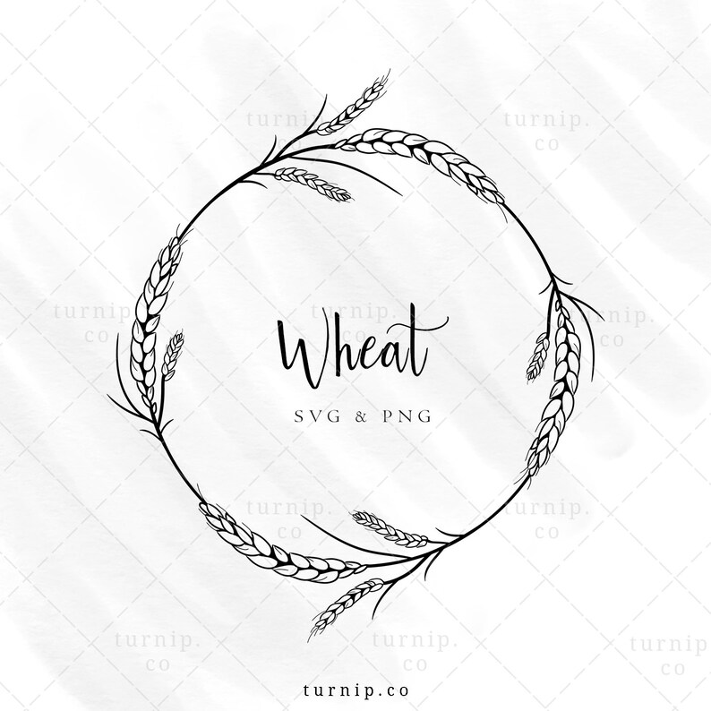 Download Laurel Wreath SVG Wheat Wreath Clipart Thanksgiving Wreath ...