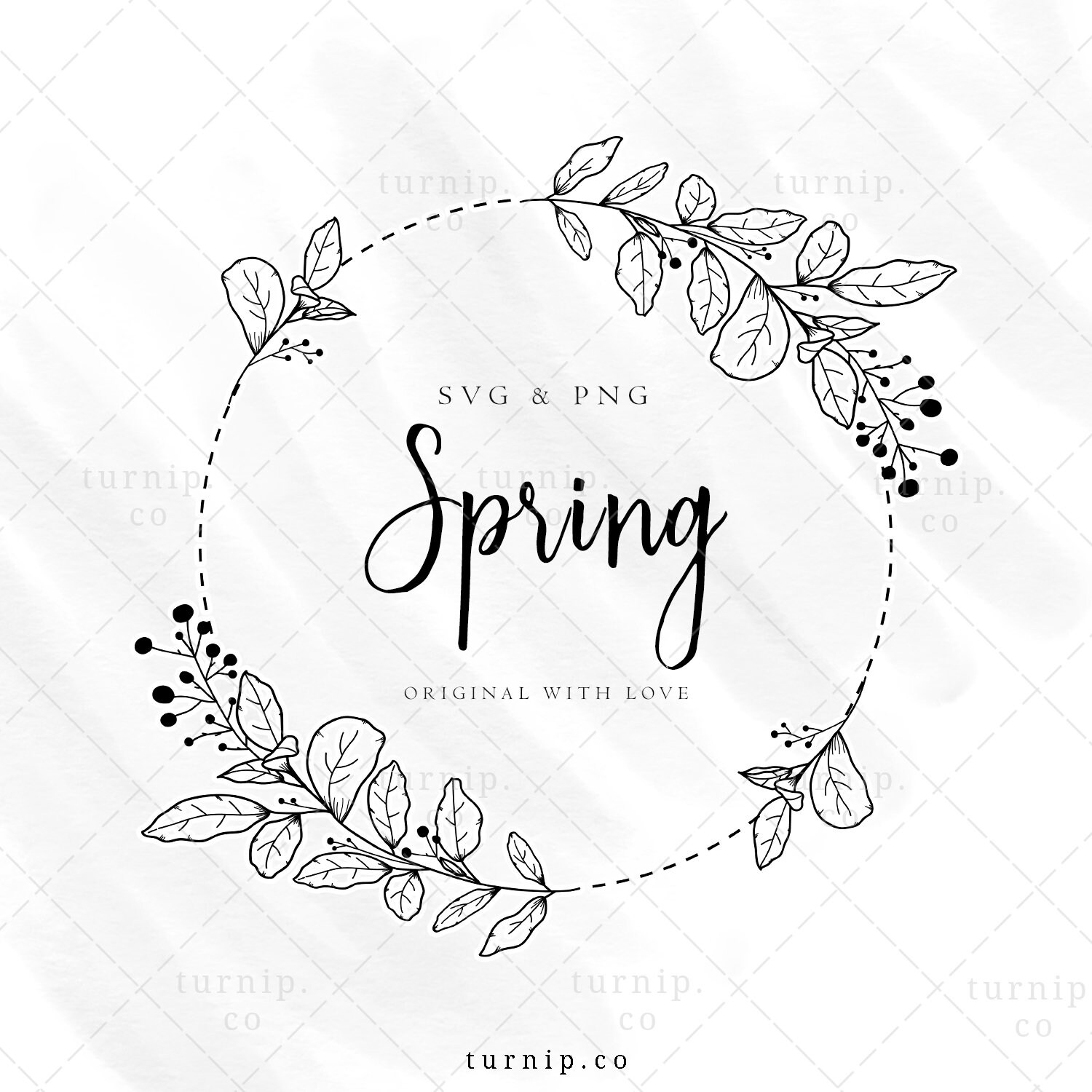 Spring Flowers Clip Art Black And White Borders