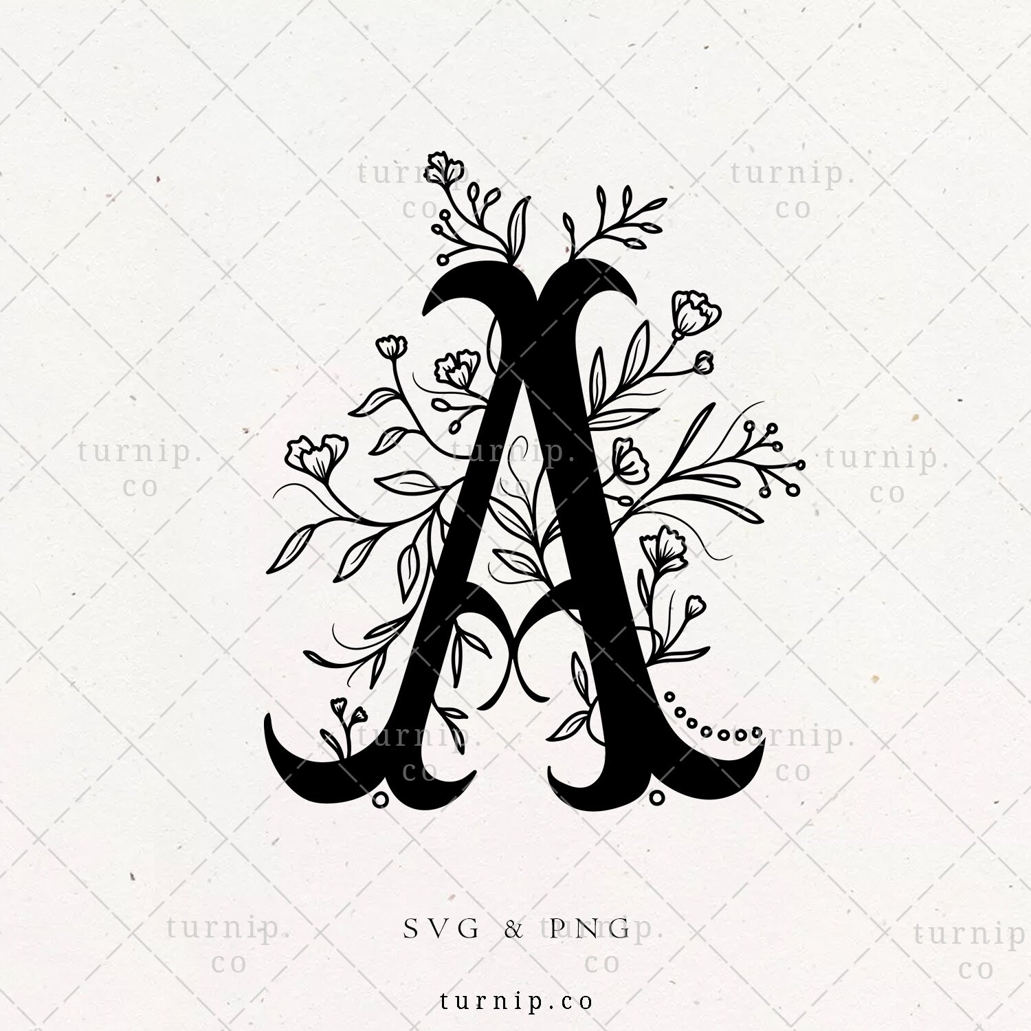 Monogram Divider Monogram Divider Letter A SVG & PNG Clipart Sublimation | Etsy