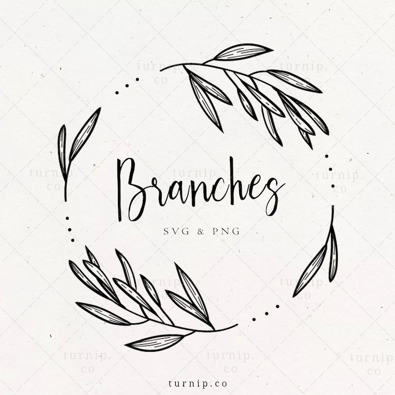 Download Olive Branch Wreath SVG Wedding Wreath SVG/PNG Instant | Etsy