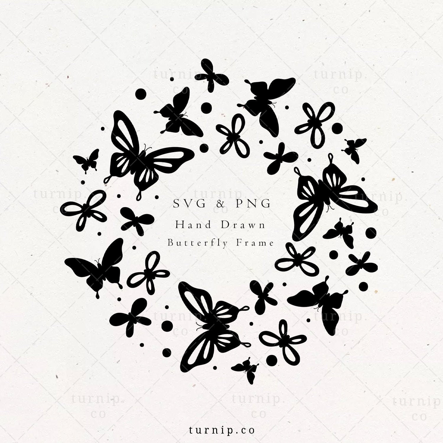 Free Free 206 Butterfly Circle Border Svg SVG PNG EPS DXF File