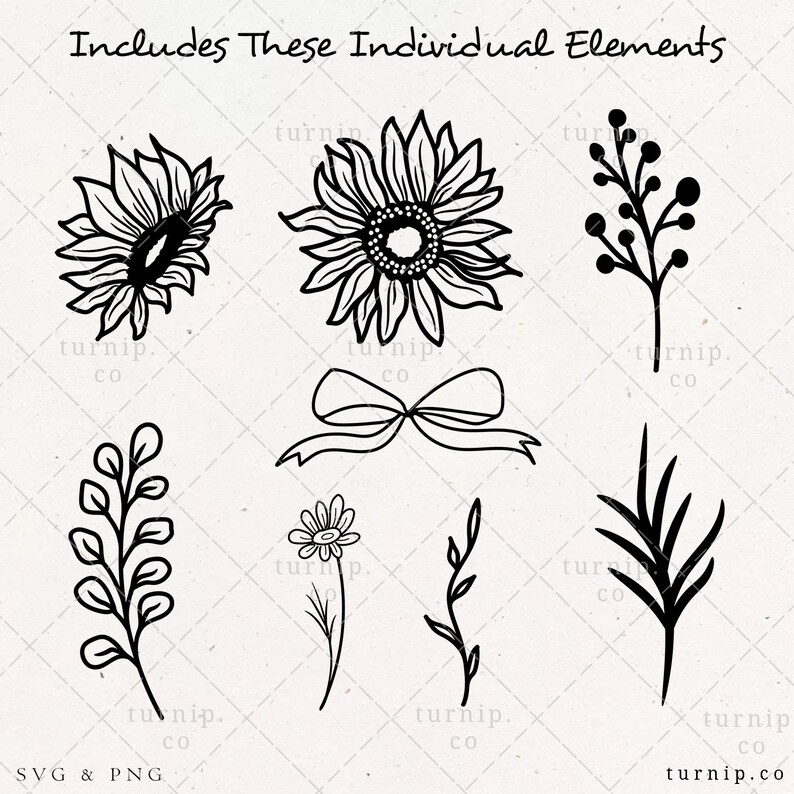 Free Free 253 Sunflower Garland Svg SVG PNG EPS DXF File