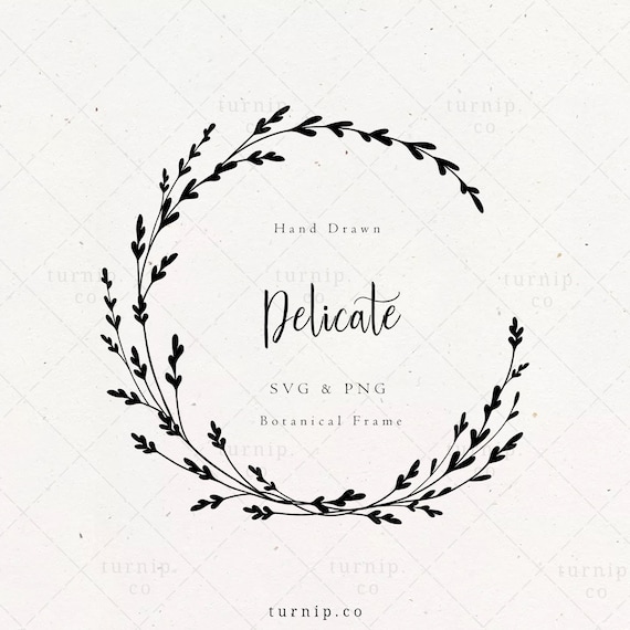 Download Half Wreath Svg Laurel Wreath Frame Clipart Floral Border Png Flower Wedding Label Logo Design Image