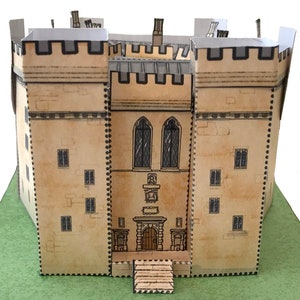 Descargar modelo de papel del antiguo castillo de Wardour