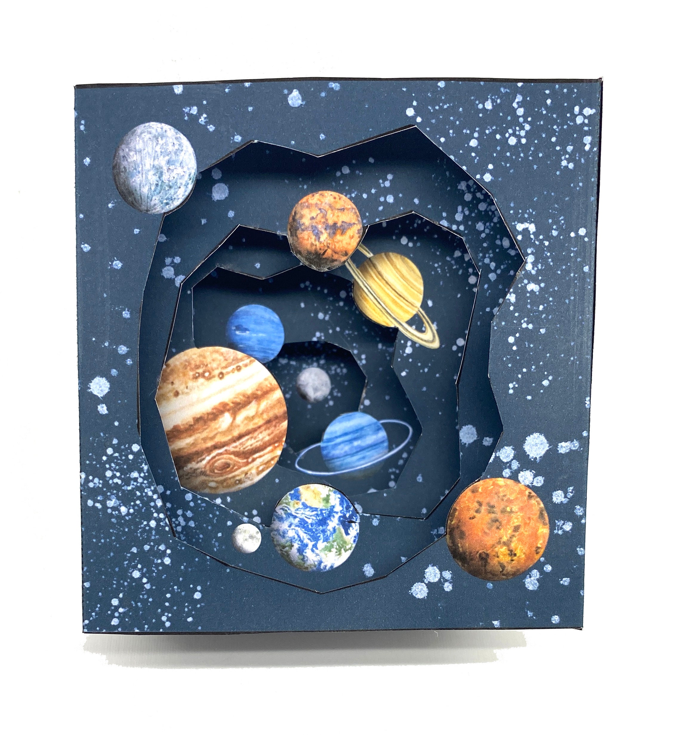 Download Solar System Tunnel Card
