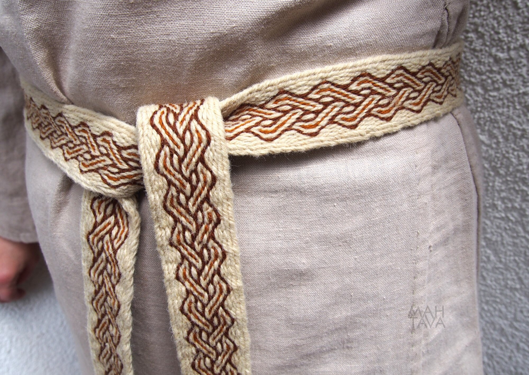 Tablet Woven Belt Card Woven Band Woven Braid Viking Belt - Etsy