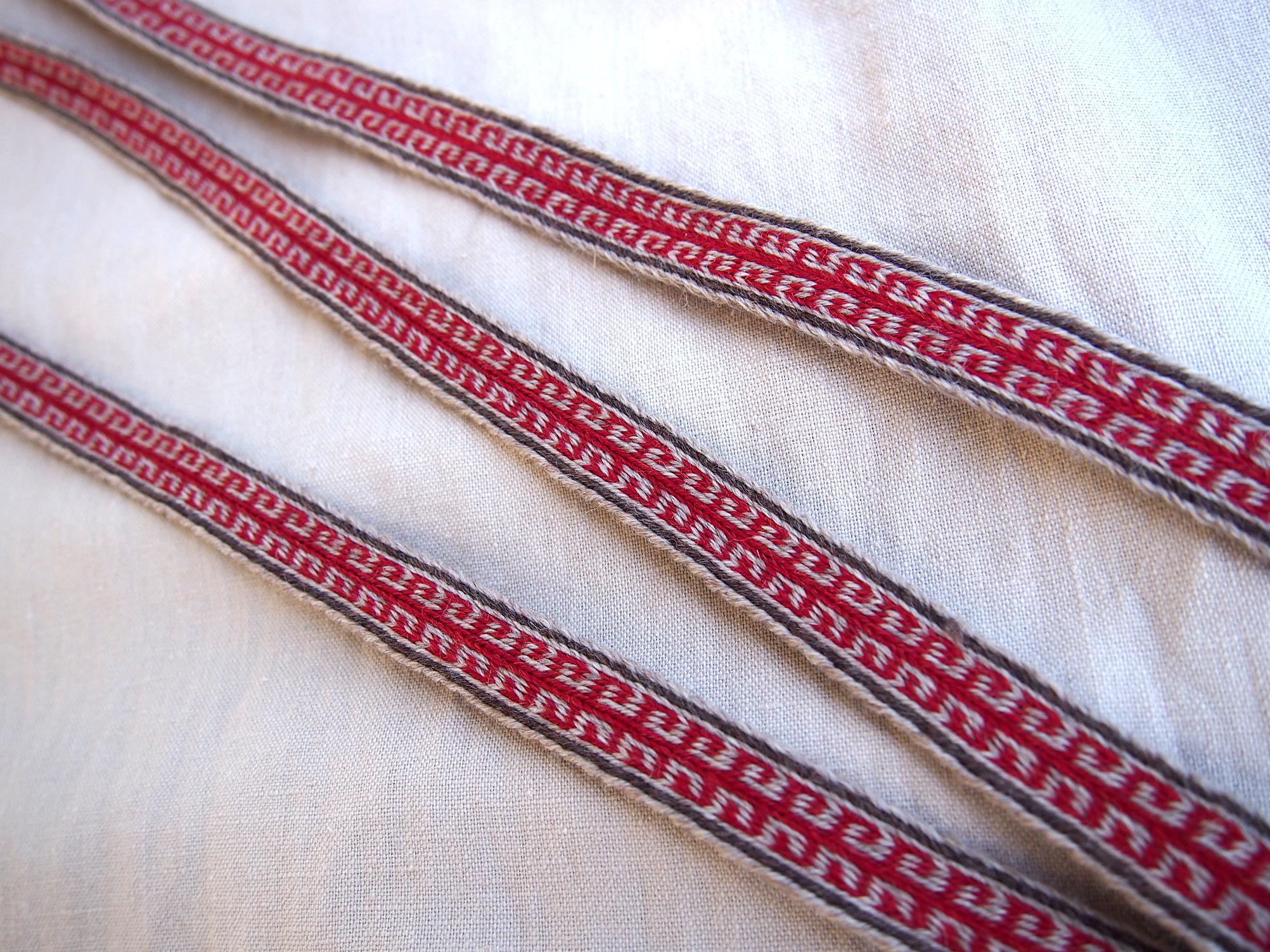Greek Pattern Woolen Woven Band, Ancient Reenactment, Hellenic, Greco ...