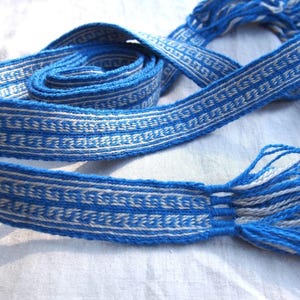 Greek pattern woolen woven belt, ancient reenactment, hellenic, Greco-Roman clothes, pattern A45