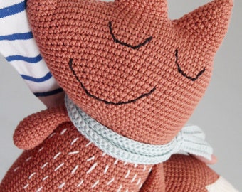 Red Fox Amigurumi Crochet Pattern