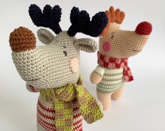 Musmus The Moose Amigurumi Crochet Patter