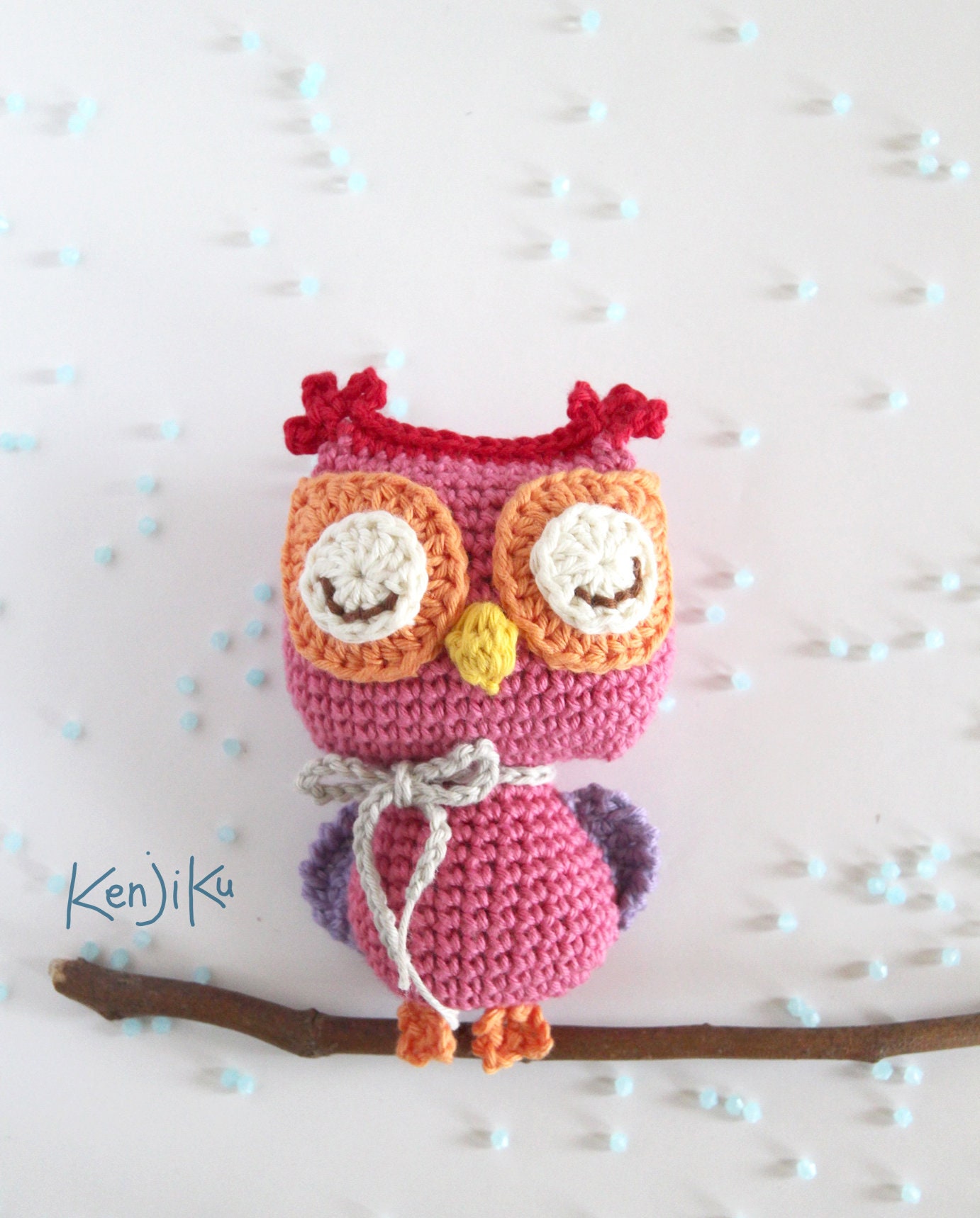 Woly the Owl Amigurumi Pattern