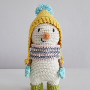 Alex The Snowman Amigurumi Pattern, Snowman Amigurumi Pattern, Snowman, Amigurumi Pattern, Amigurumi Snowman Pattern, DIY