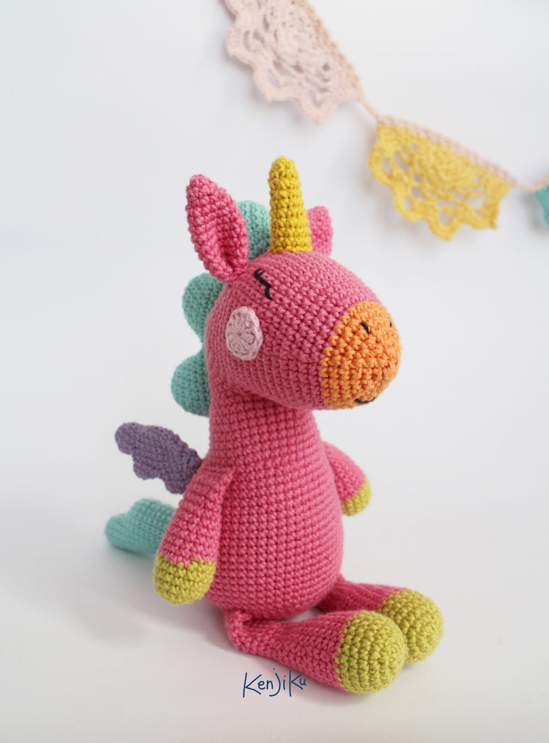 Yuni Unicorn Amigurumi Pattern image 3