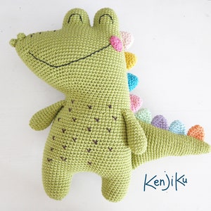 Croco Crocodile Amigurumi Pattern, Crocodile PDF Pattern, Crocodile Amigurumi Pattern, Amigurumi PDF Pattern