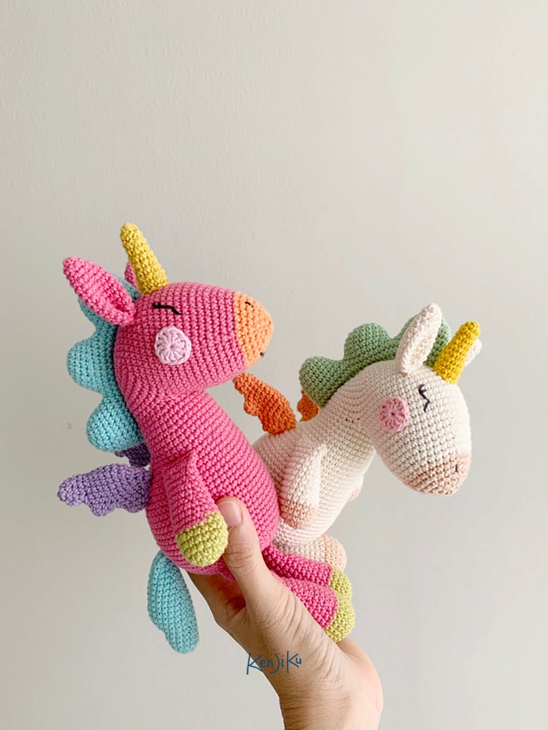 Yuni Unicorn Amigurumi Pattern image 1