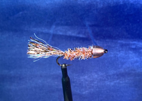 Potomac River Shad Dart Fly for Fly Fishing for American Shad and Hickory  Shad copper Flash Heavy Hook Size 6 