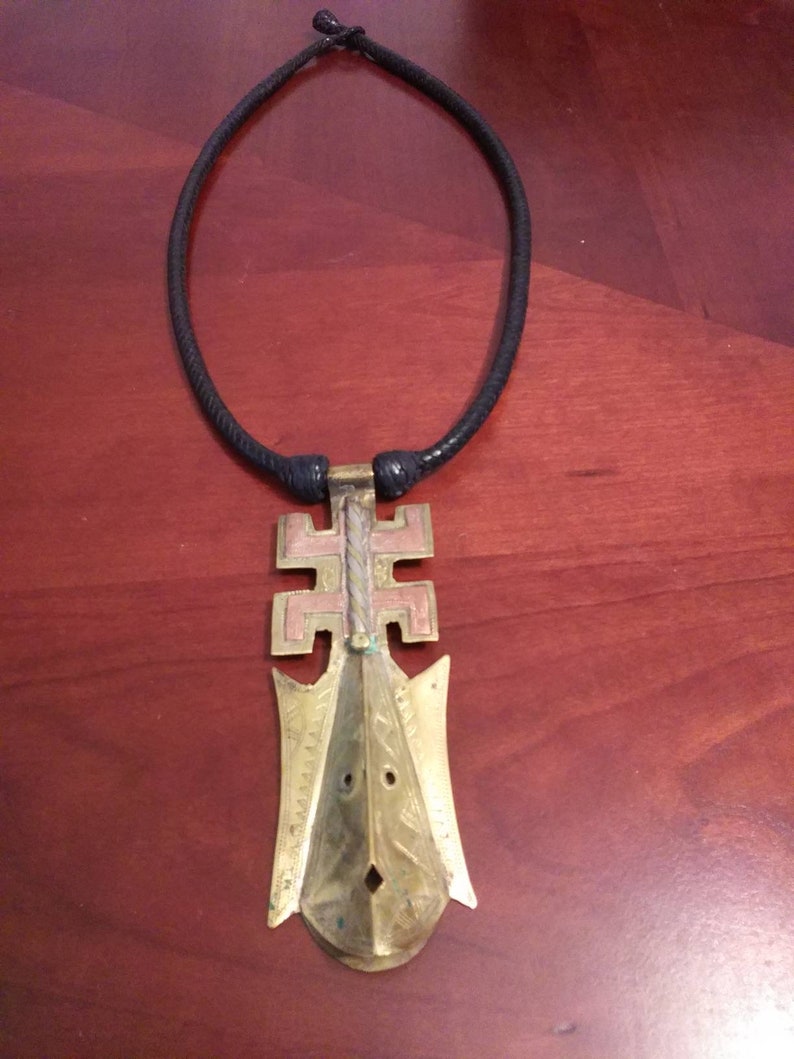 Beautifully done Mali necklace.